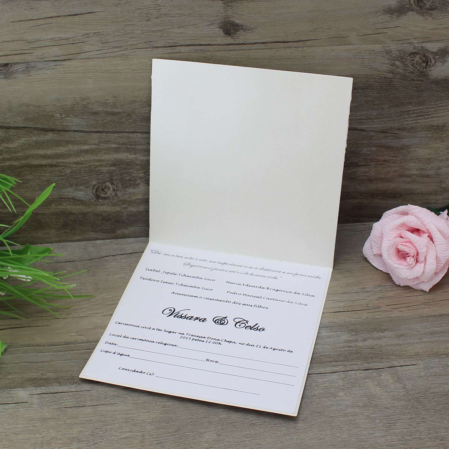 wedding card